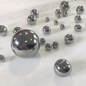 14.287mm 9/16 &quot;302304 كرة معدنية صلبة من الفولاذ المقاوم للصدأ لتحمل HRc62.5
